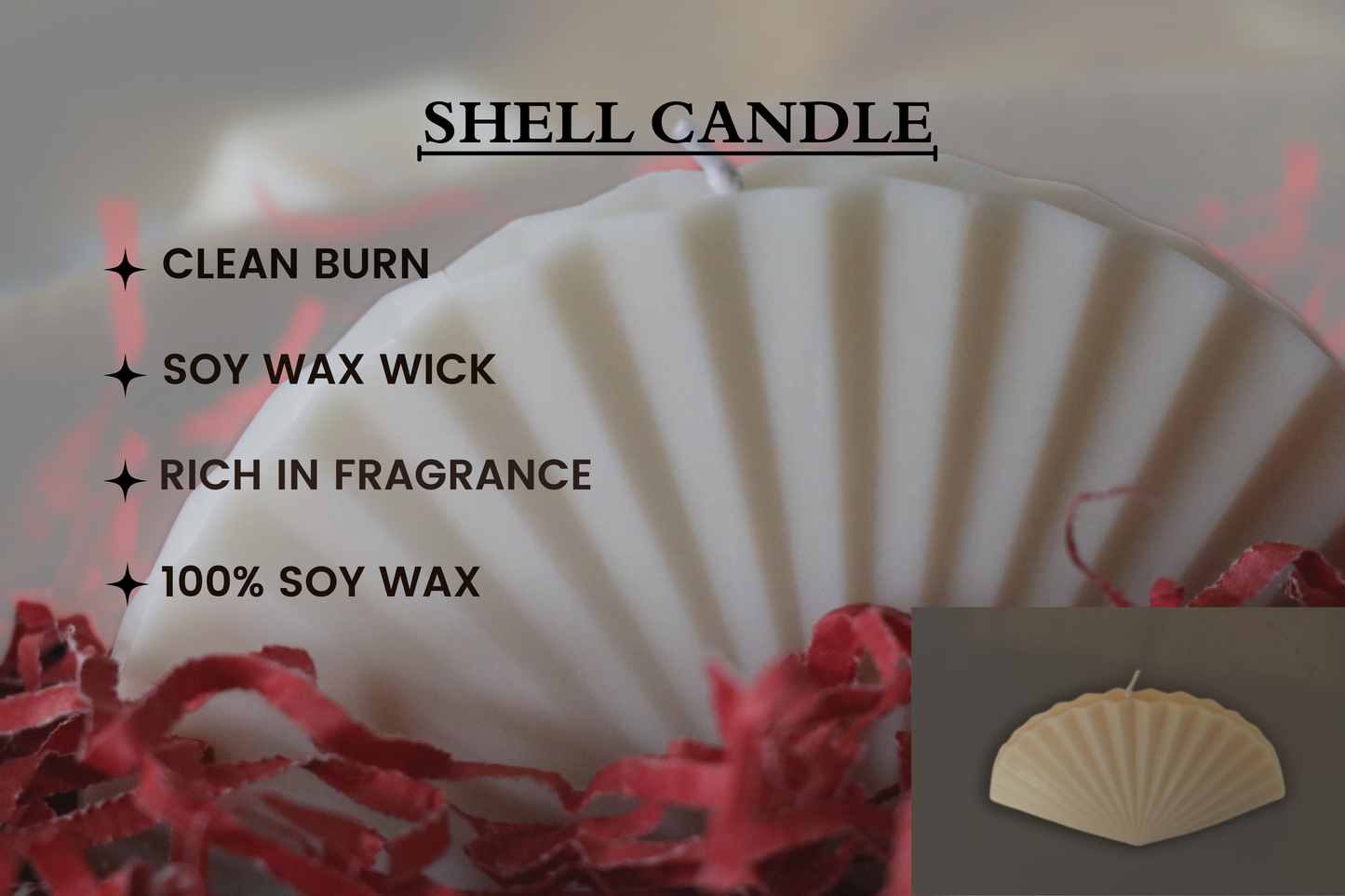 Sea Shell Candles